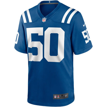 Indianapolis Colts Justin Houston NFL jersey front view