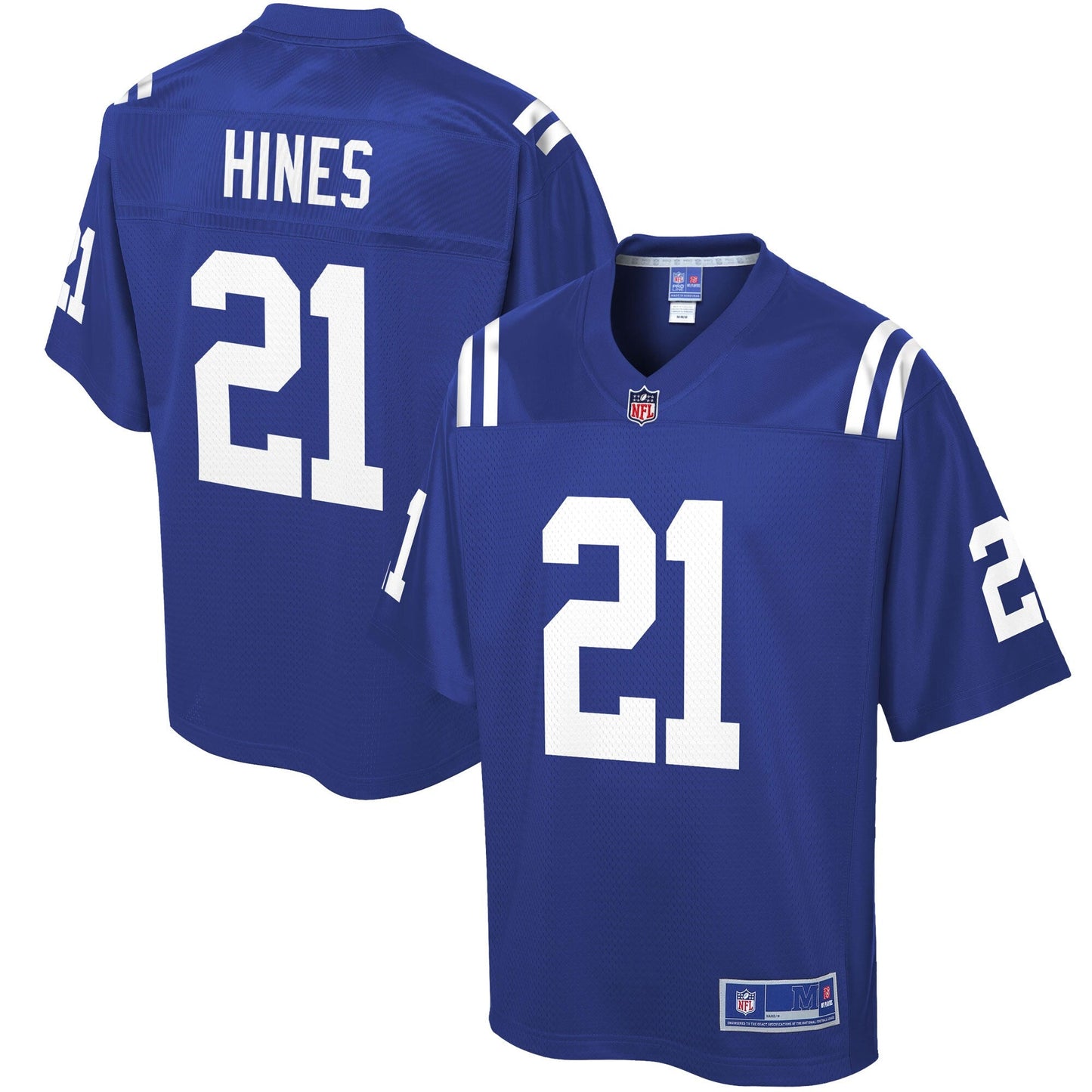 Indianapolis Colts Nyheim Hines NFL jersey front view