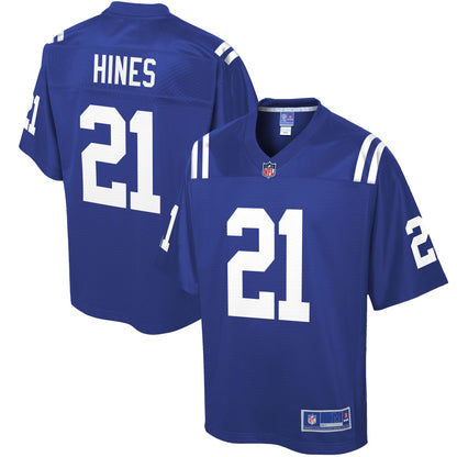 Indianapolis Colts Nyheim Hines NFL jersey front view