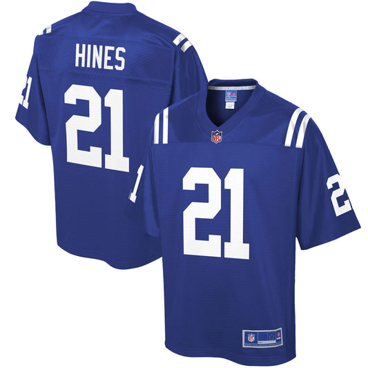 Indianapolis Colts Nyheim Hines NFL jersey front view