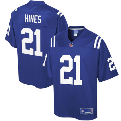 Indianapolis Colts Nyheim Hines NFL jersey front view