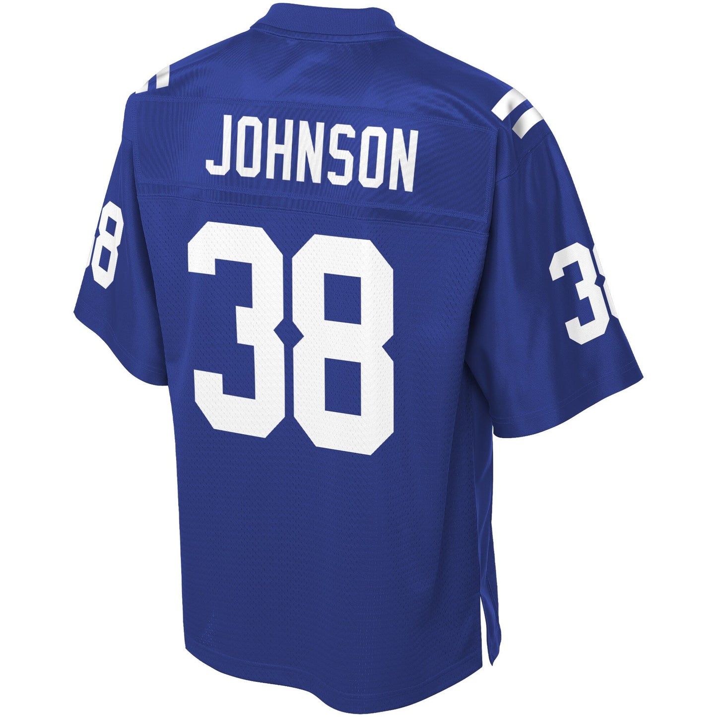 Indianapolis Colts Isaiah Johnson Big Tall NFL jersey front view
