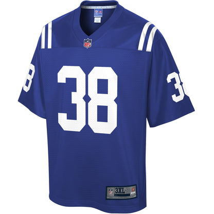 Indianapolis Colts Isaiah Johnson Big Tall NFL jersey front view