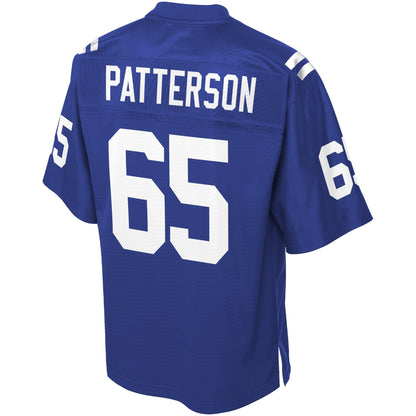 Indianapolis Colts Javon Patterson Big Tall NFL jersey front view