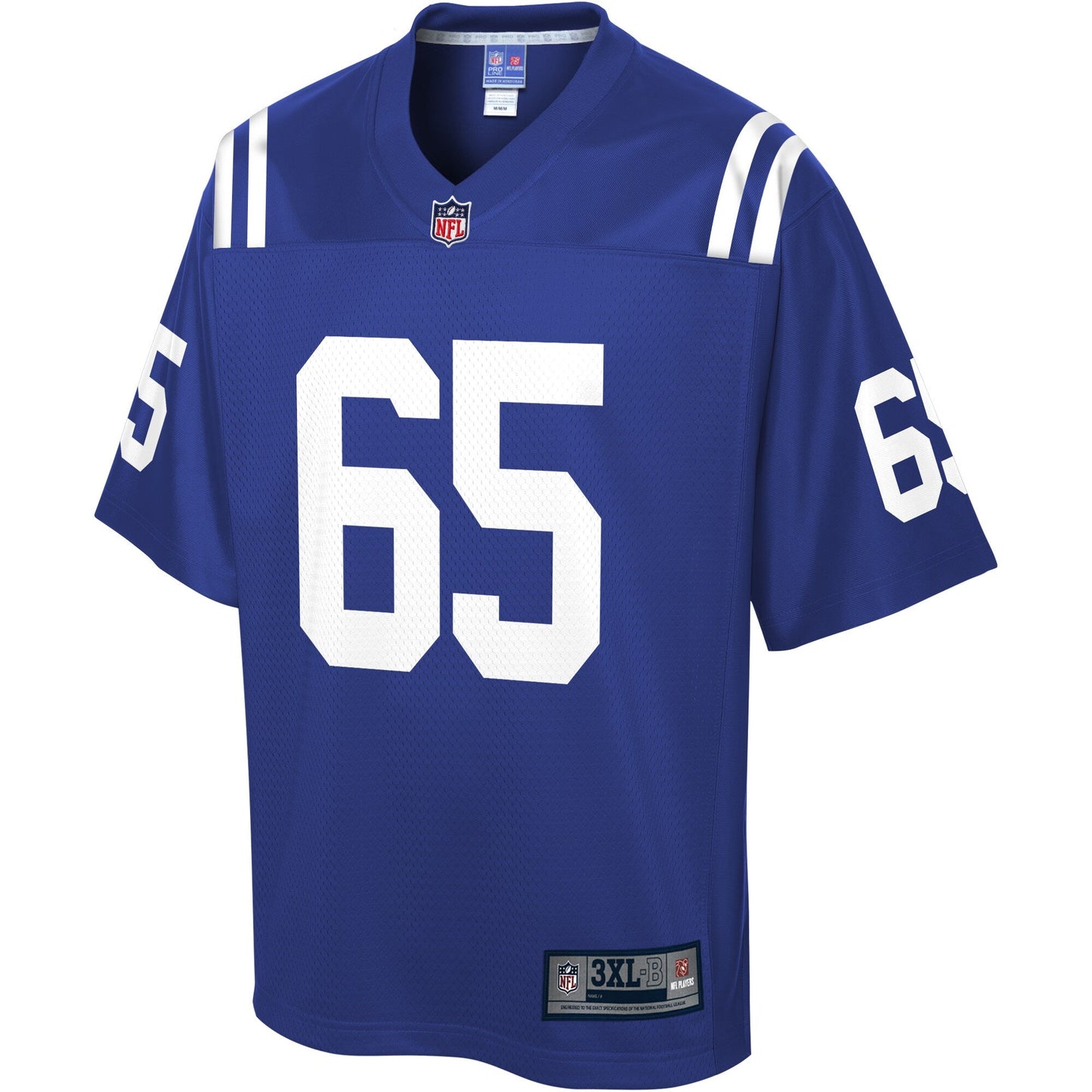 Indianapolis Colts Javon Patterson Big Tall NFL jersey front view