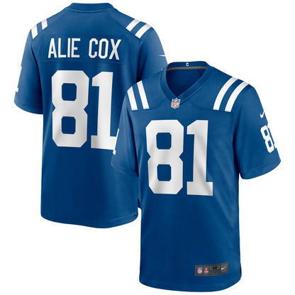 Indianapolis Colts Mo Alie Cox NFL jersey front view