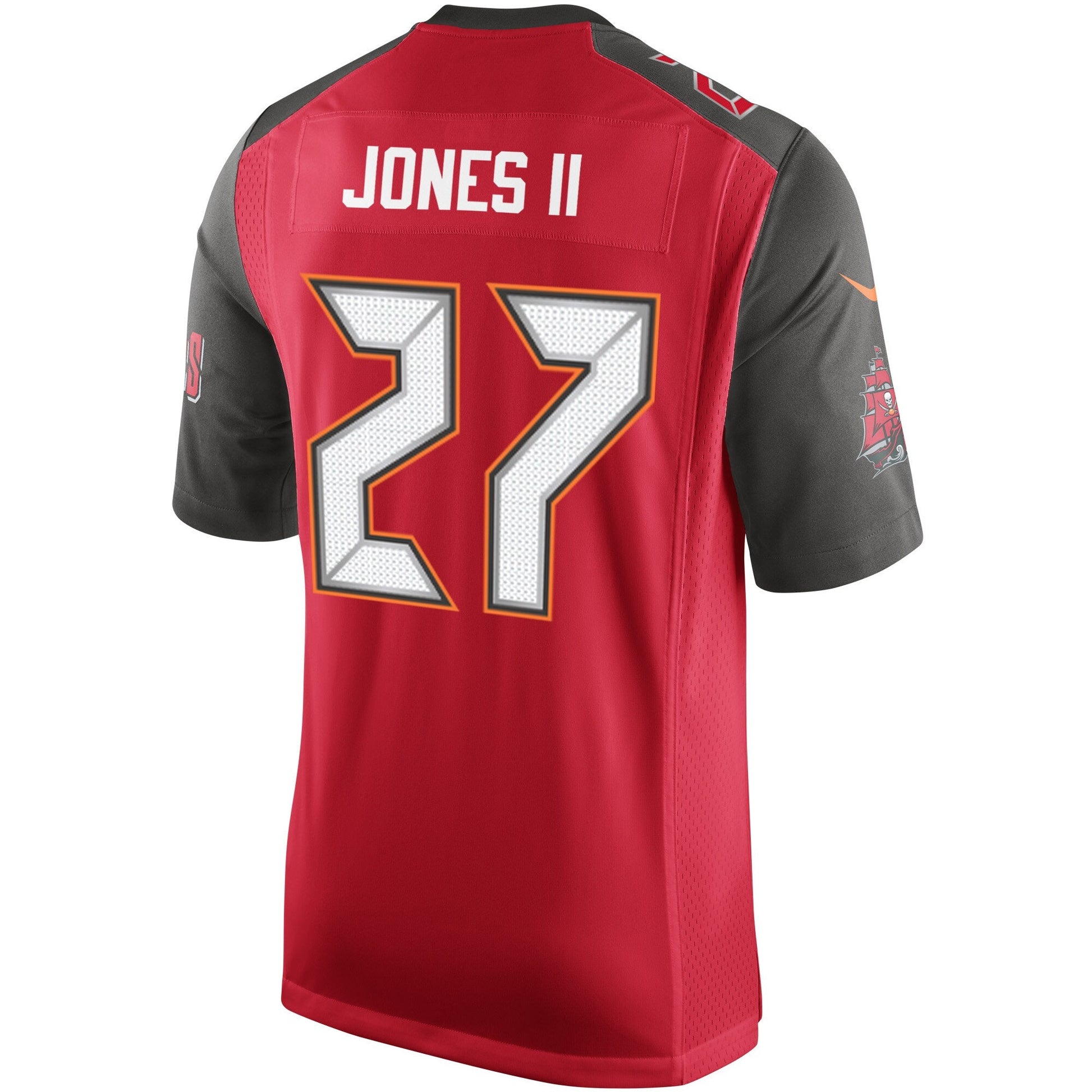 Tampa Bay Buccaneers Ronald Jones II NFL jersey front view