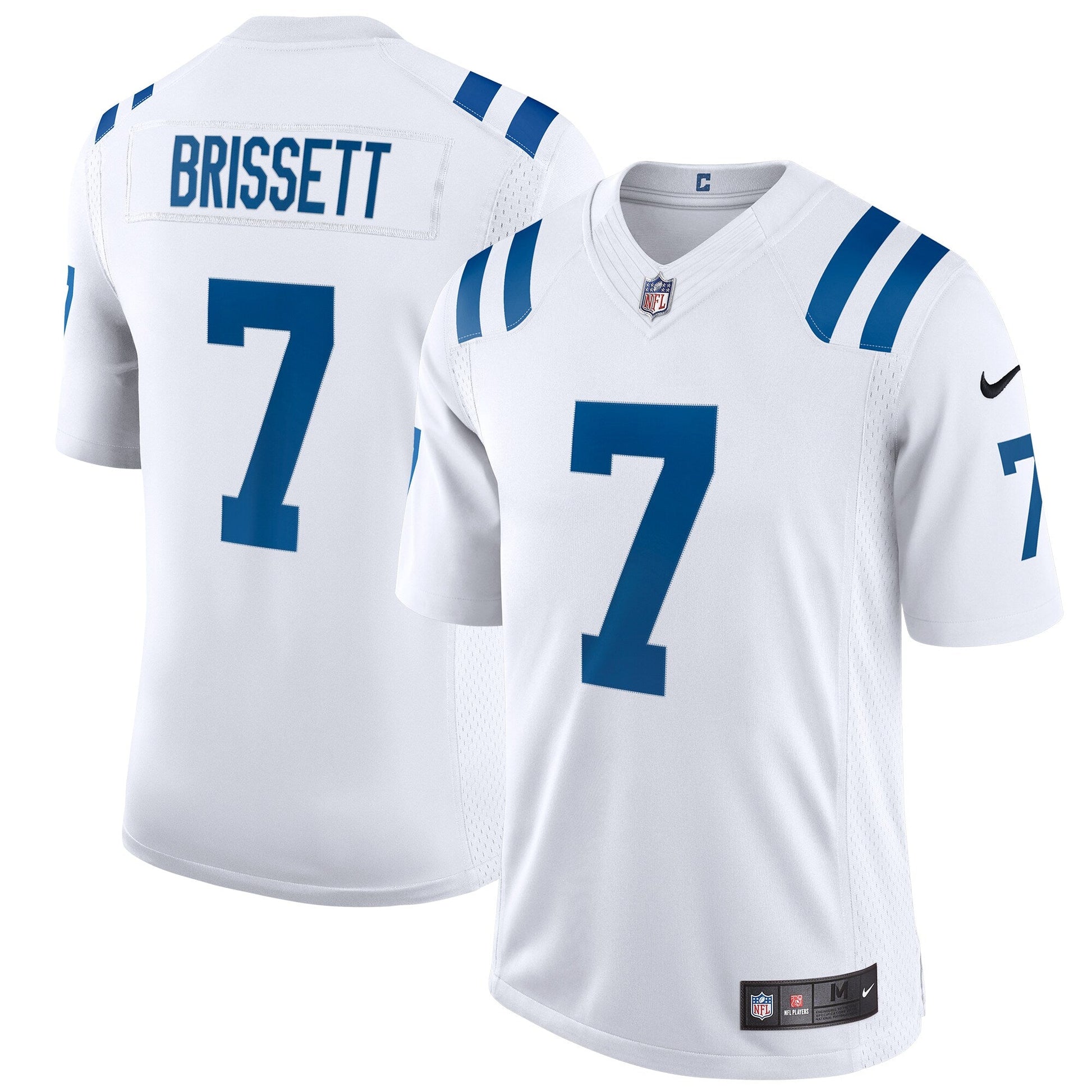 Indianapolis Colts Jacoby Brissett NFL jersey front view