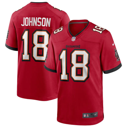 Tampa Bay Buccaneers Tyler Johnson NFL jersey front view