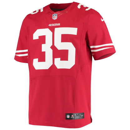 San Francisco 49ers Eric Reid Scarlet NFL jersey front view