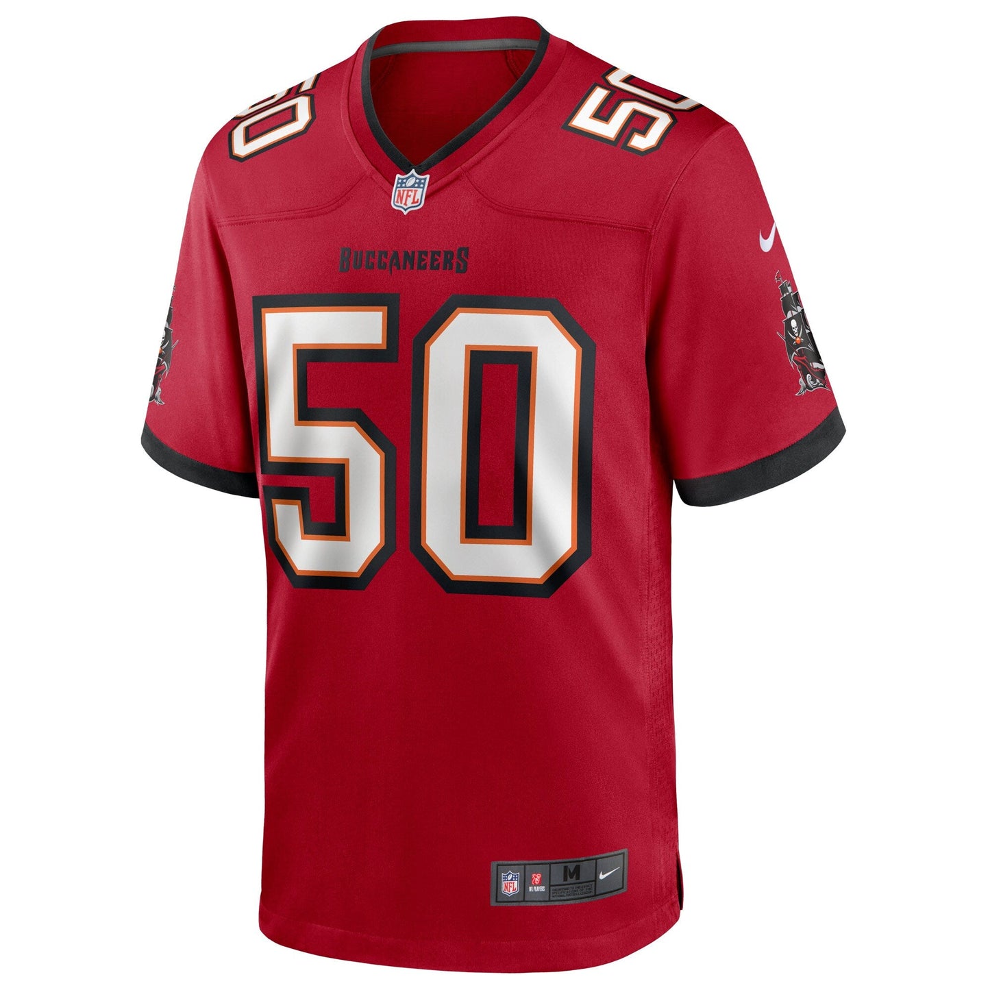 Tampa Bay Buccaneers Vita Vea NFL jersey front view