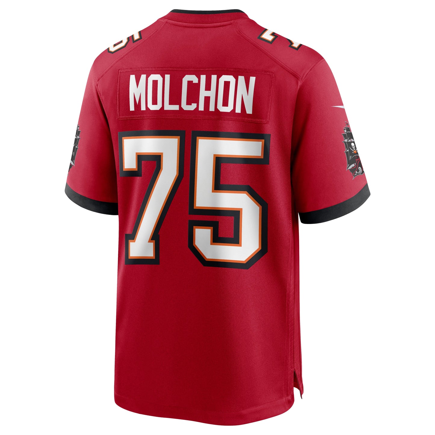 Tampa Bay Buccaneers John Molchon NFL jersey front view