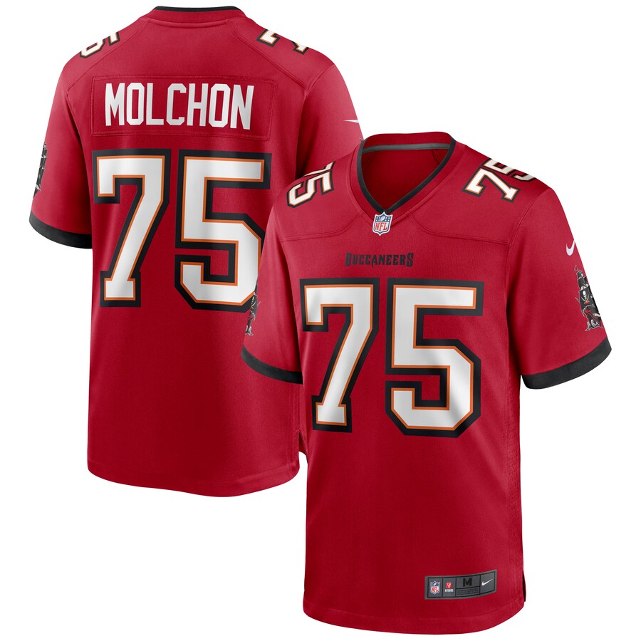 Tampa Bay Buccaneers John Molchon NFL jersey front view