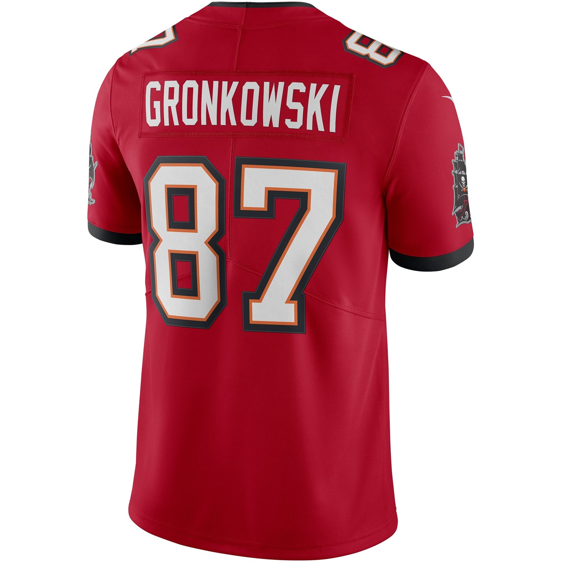 Tampa Bay Buccaneers Rob Gronkowski NFL jersey front view