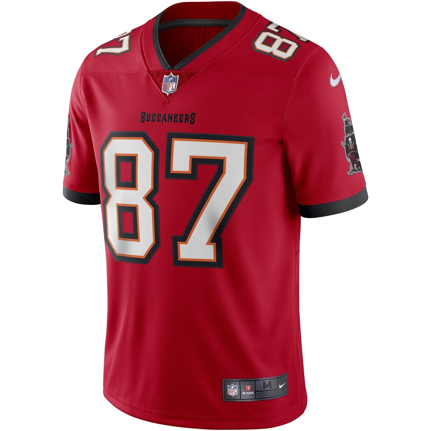 Tampa Bay Buccaneers Rob Gronkowski NFL jersey front view