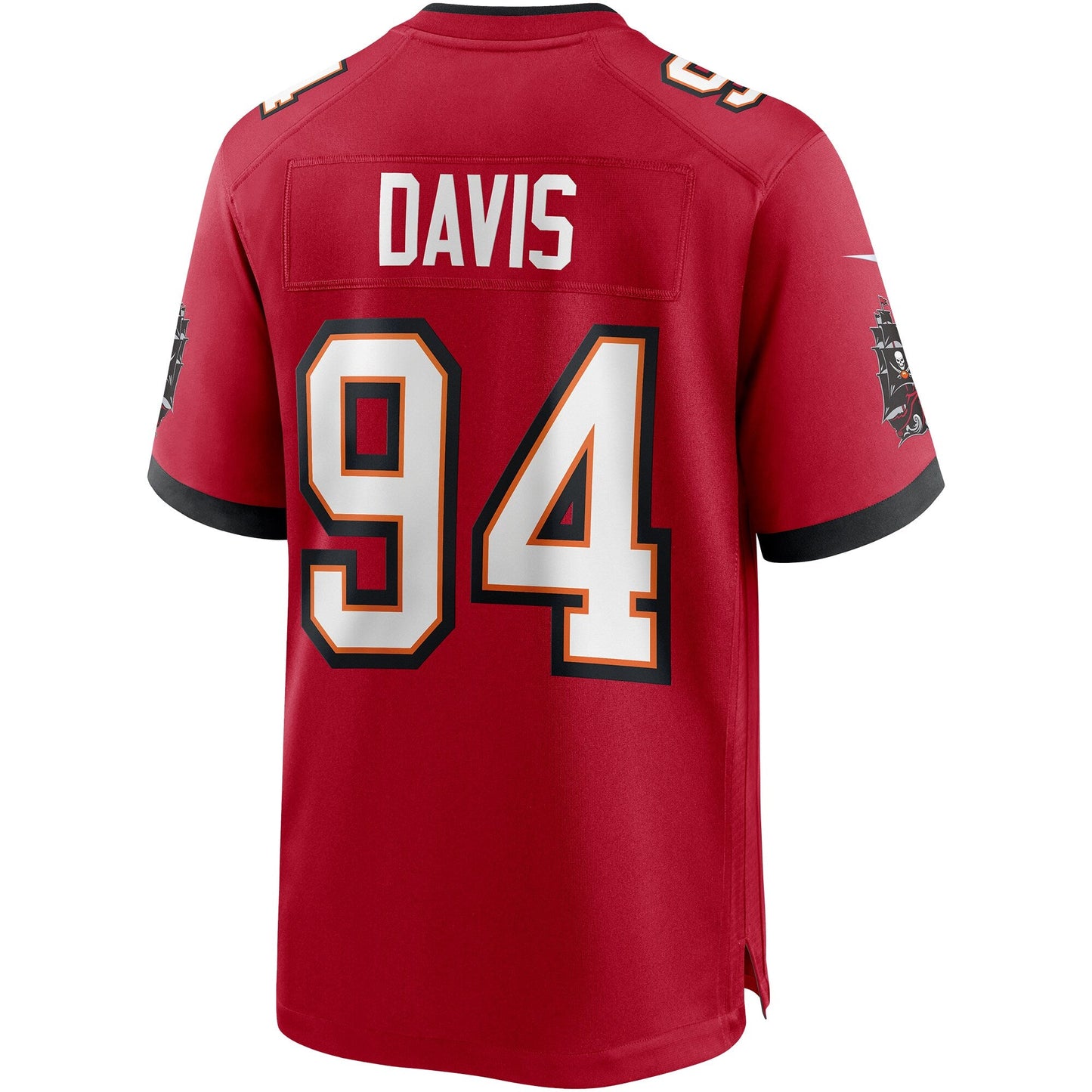Tampa Bay Buccaneers Khalil Davis NFL jersey front view