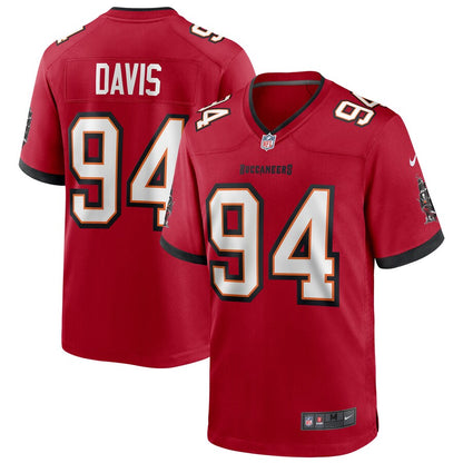 Tampa Bay Buccaneers Khalil Davis NFL jersey front view