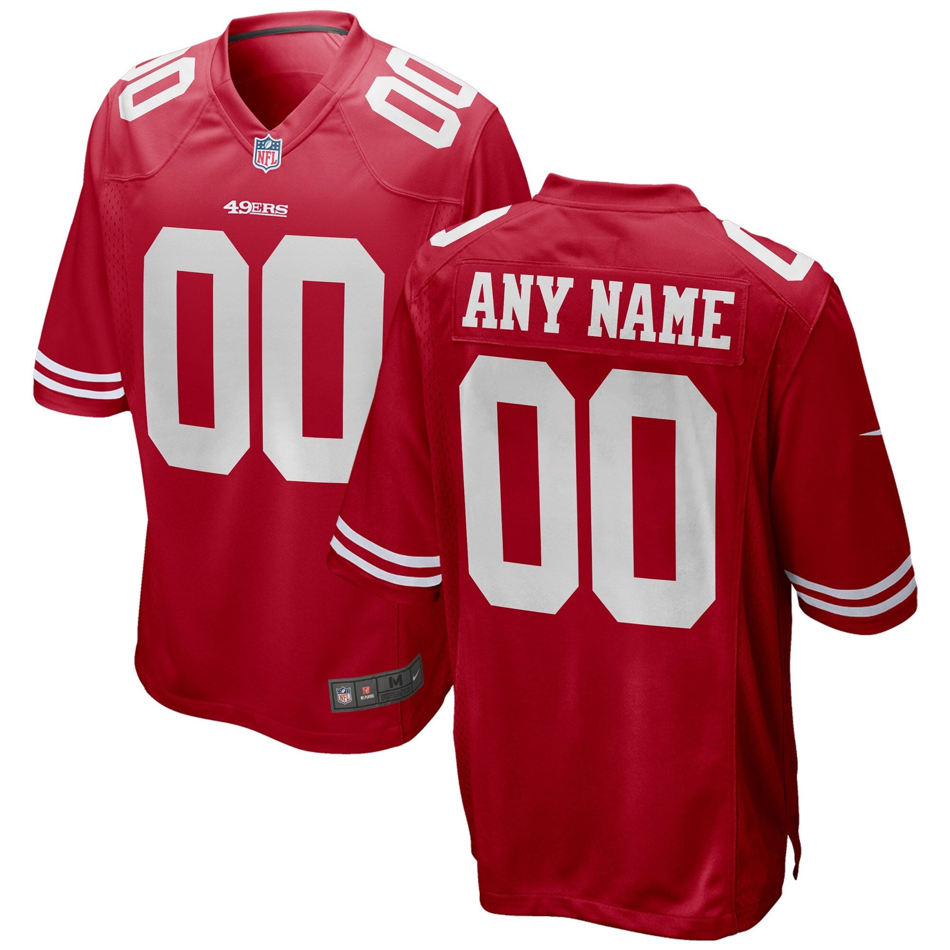 San Francisco 49ers NFL jersey front view