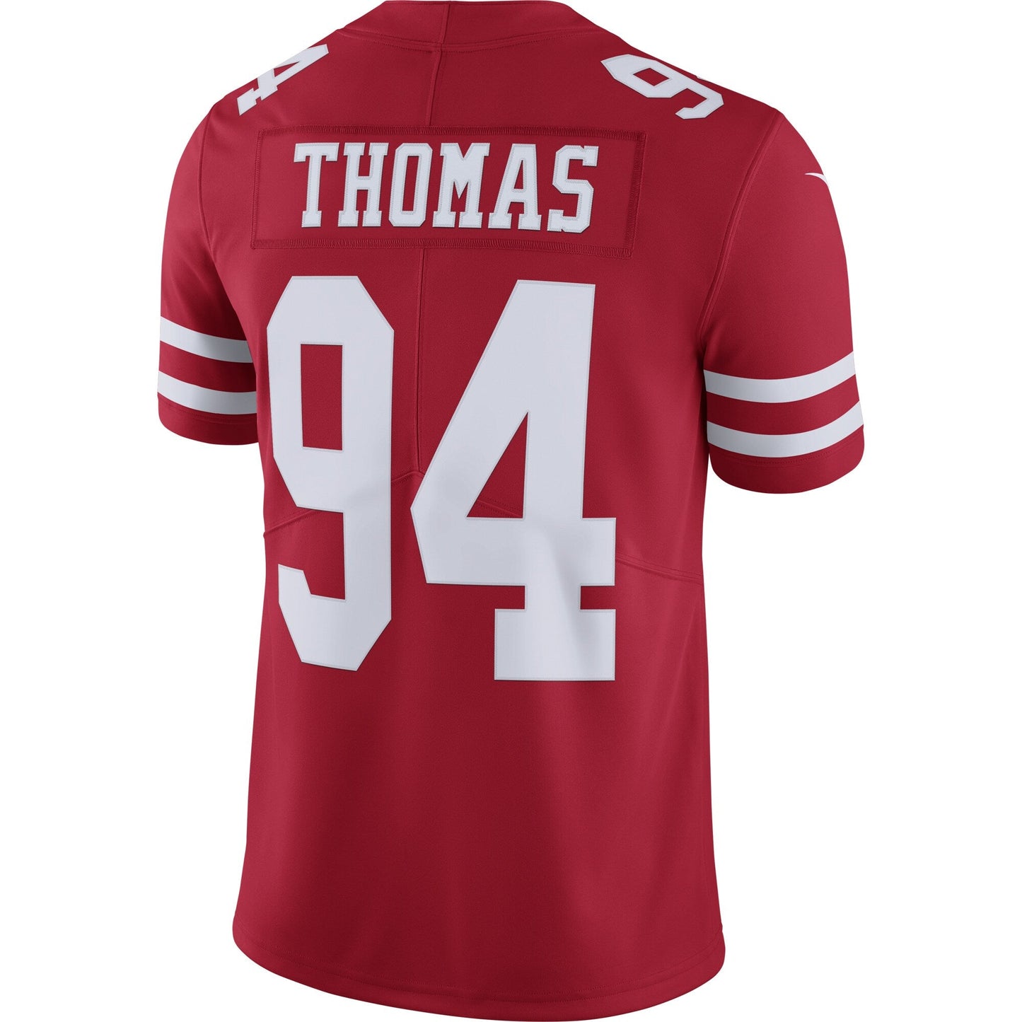 San Francisco 49ers Solomon Thomas Scarlet NFL jersey front view