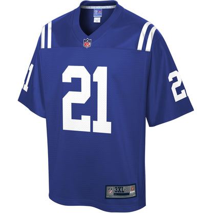 Indianapolis Colts Nyheim Hines Big Tall NFL jersey front view