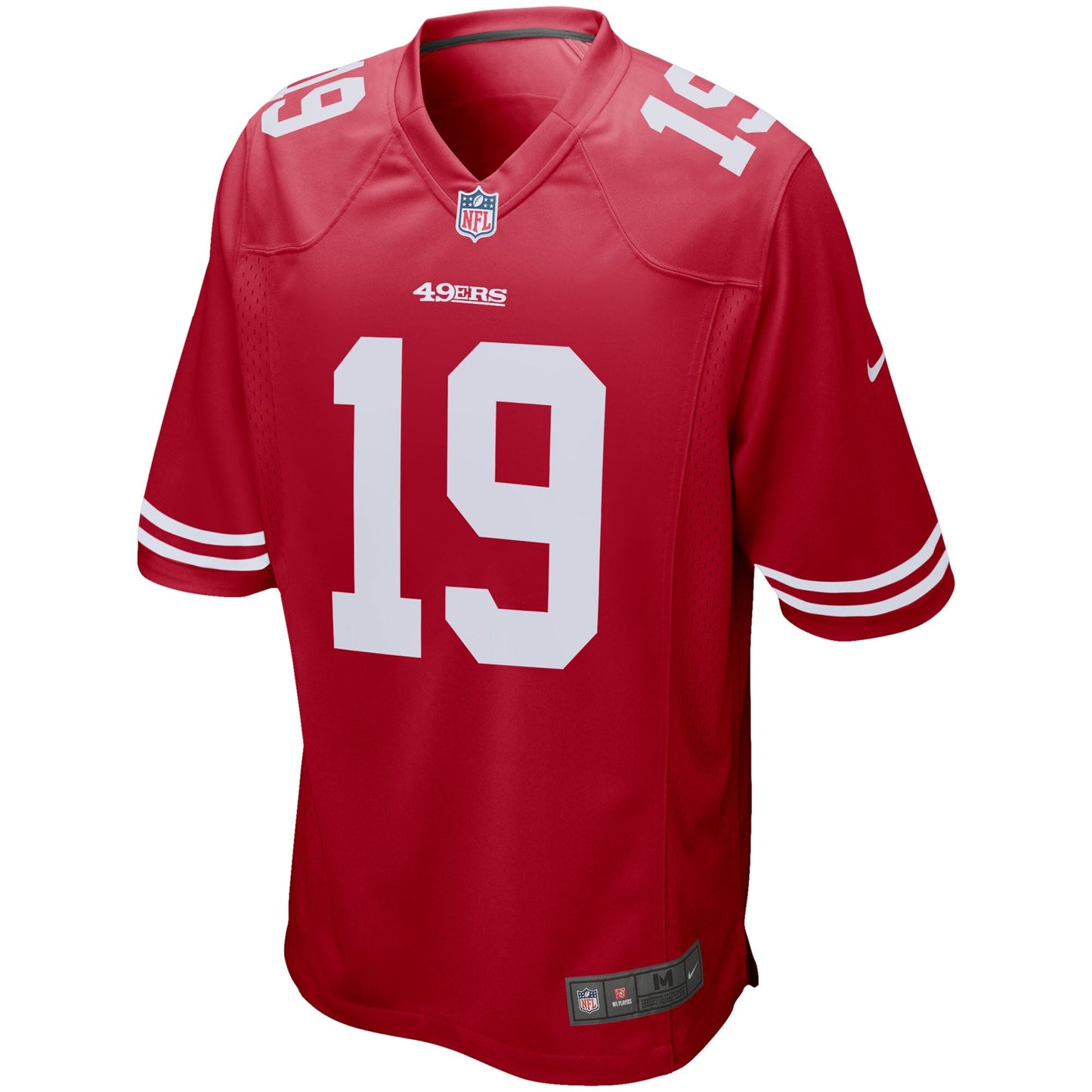 San Francisco 49ers Deebo Samuel Scarlet NFL jersey front view