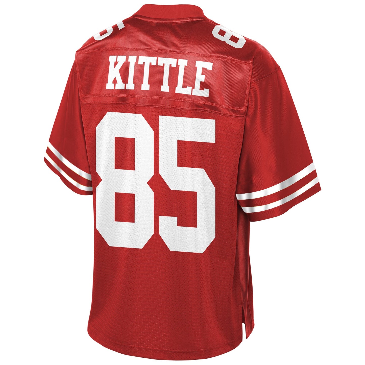 San Francisco 49ers George Kittle Scarlet NFL jersey front view