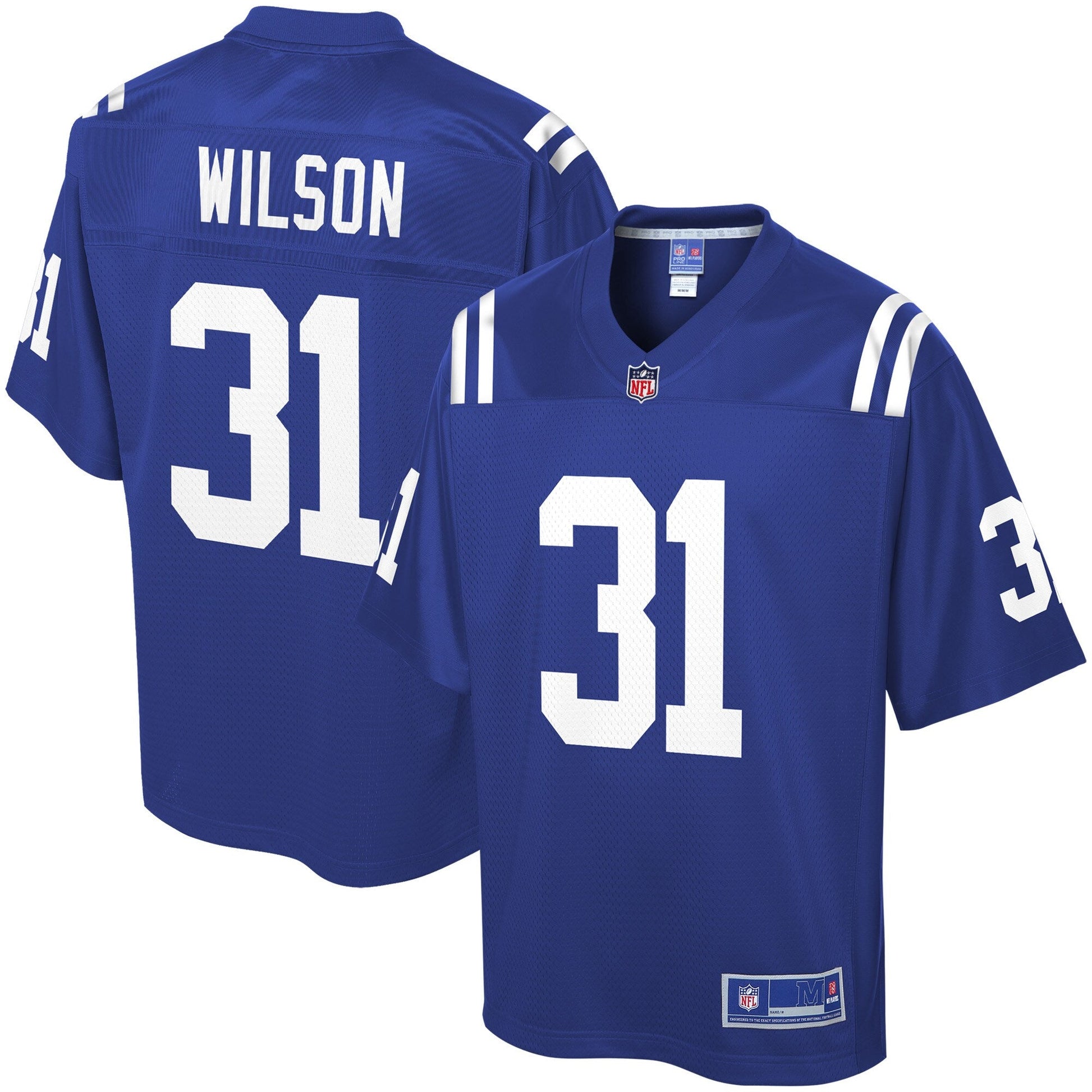 Indianapolis Colts Quincy Wilson NFL jersey front view