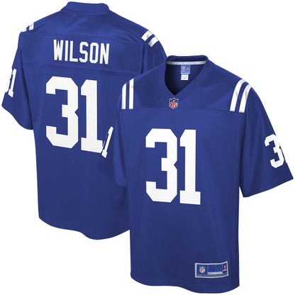 Indianapolis Colts Quincy Wilson NFL jersey front view