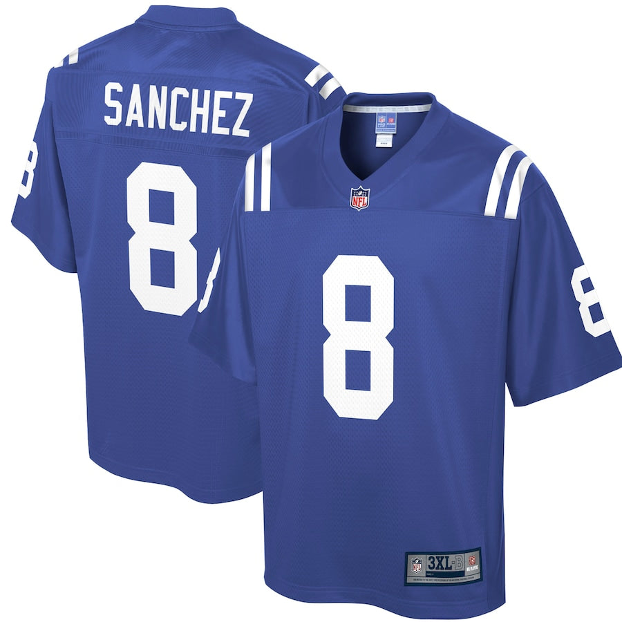 Indianapolis Colts Rigoberto Sanchez Big Tall NFL jersey front view