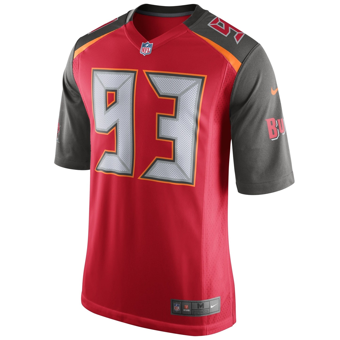 Tampa Bay Buccaneers S Gerald Mccoy NFL jersey front view