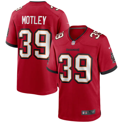 Tampa Bay Buccaneers Parnell Motley NFL jersey front view