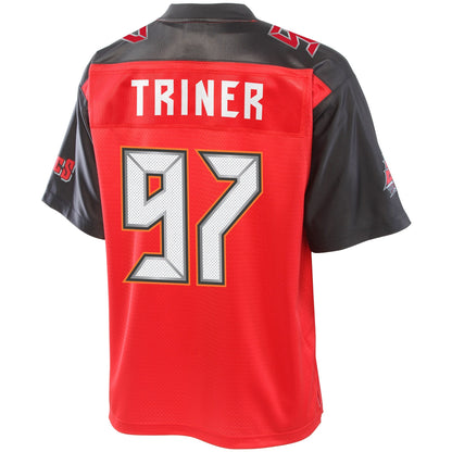 Tampa Bay Buccaneers Zach Triner Big Tall NFL jersey front view