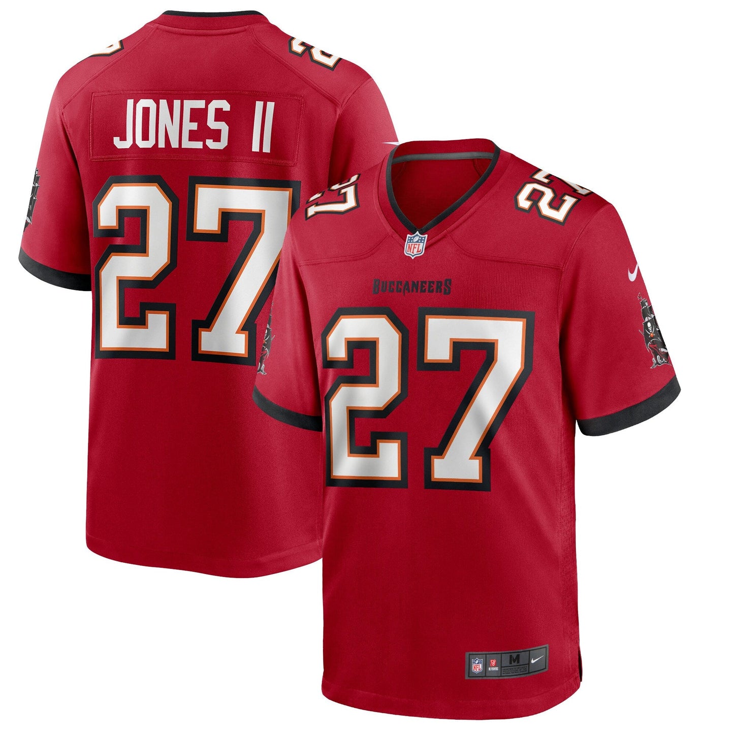 Tampa Bay Buccaneers Ronald Jones II NFL jersey front view