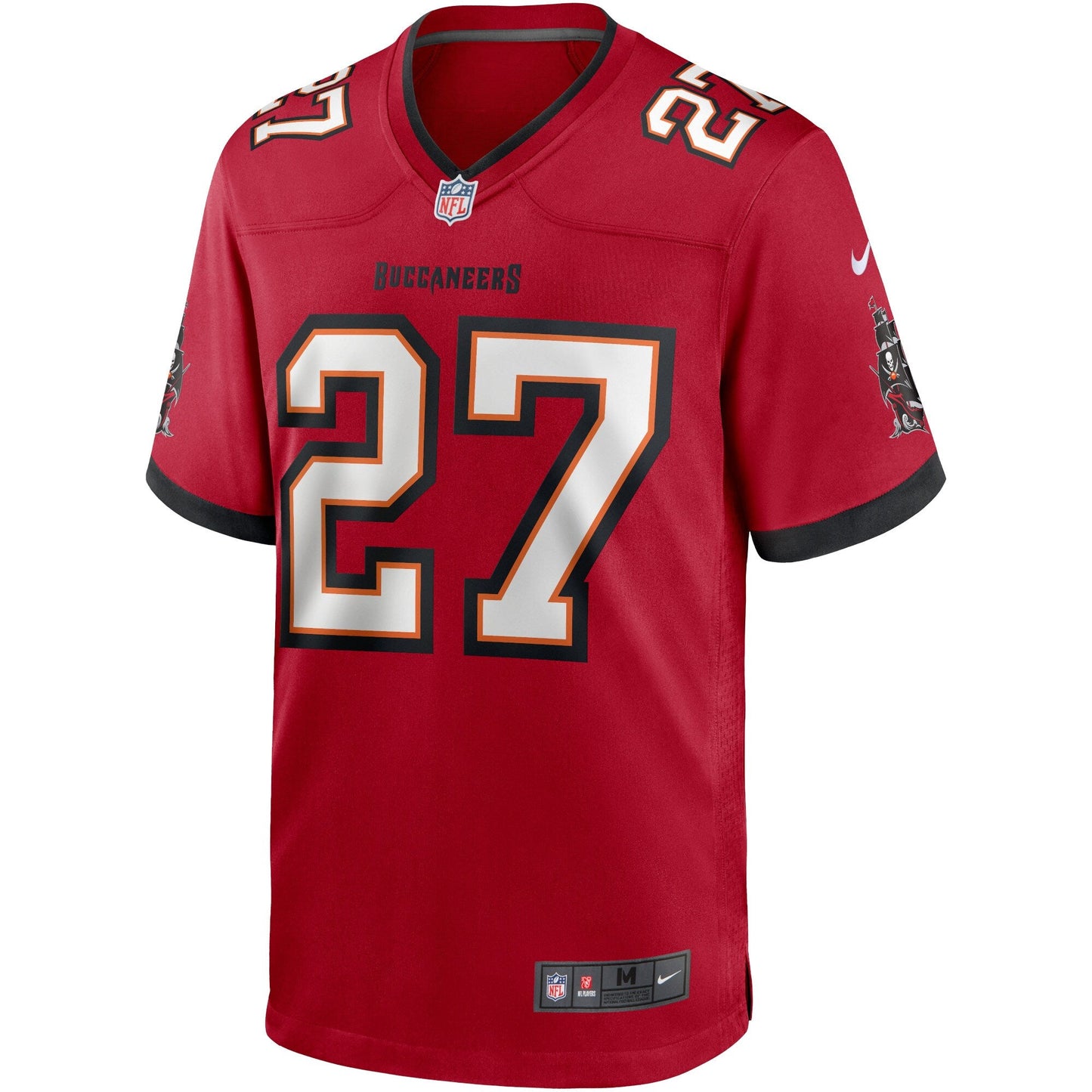 Tampa Bay Buccaneers Ronald Jones II NFL jersey front view