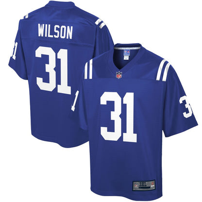Indianapolis Colts Quincy Wilson Big Tall NFL jersey front view