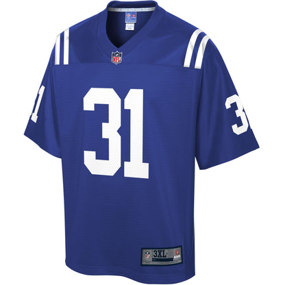 Indianapolis Colts Quincy Wilson Big Tall NFL jersey front view