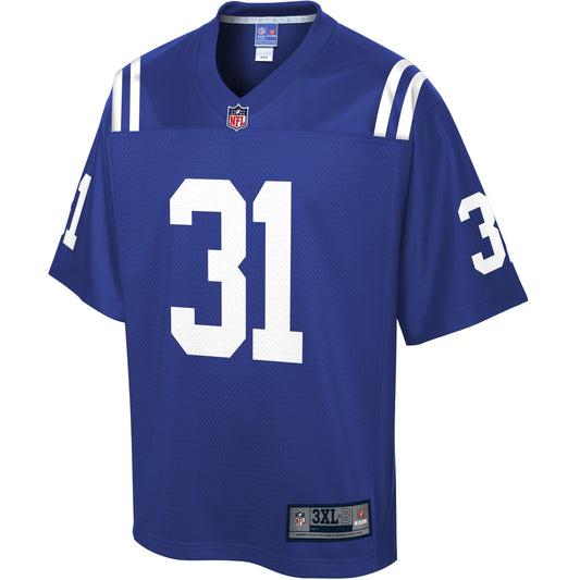 Indianapolis Colts Quincy Wilson Big Tall NFL jersey front view