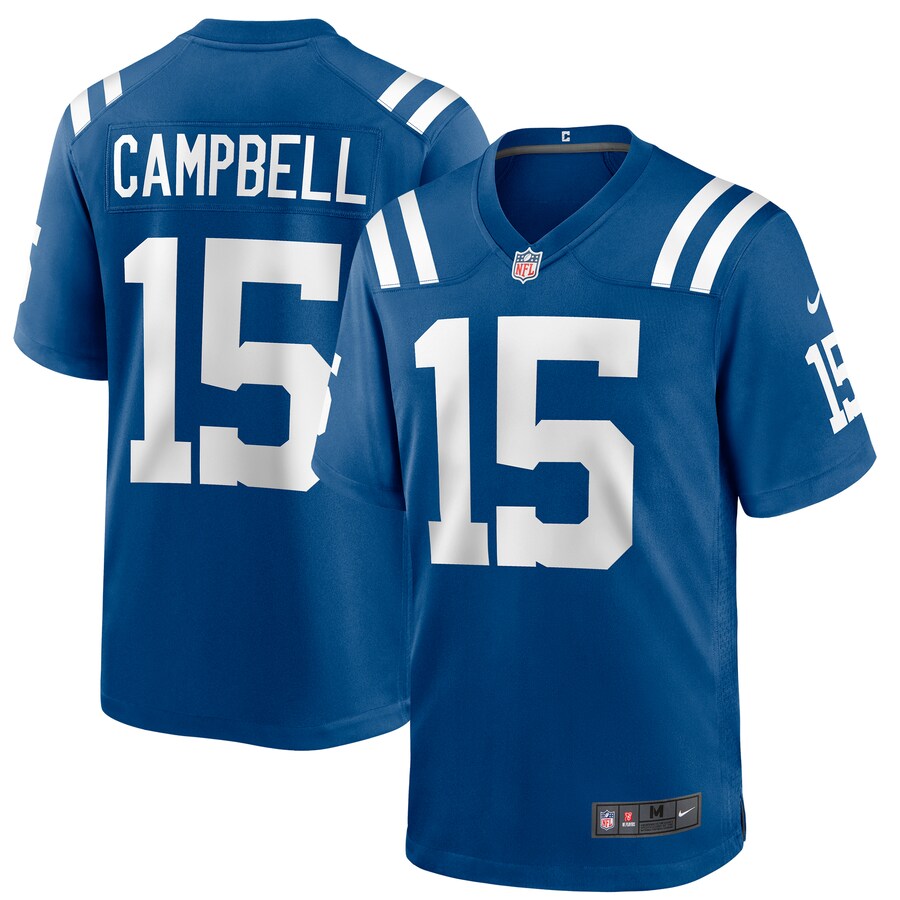 Indianapolis Colts Parris Campbell NFL jersey front view