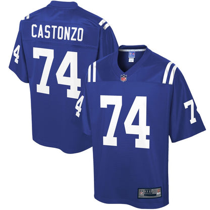 Indianapolis Colts Anthony Castonzo Big Tall NFL jersey front view