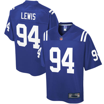 Indianapolis Colts Tyquan Lewis Big Tall NFL jersey front view