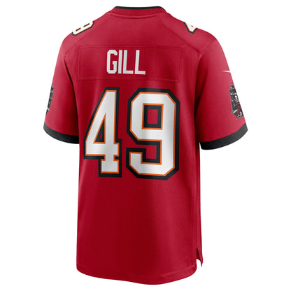 Tampa Bay Buccaneers Cam Gill NFL jersey front view