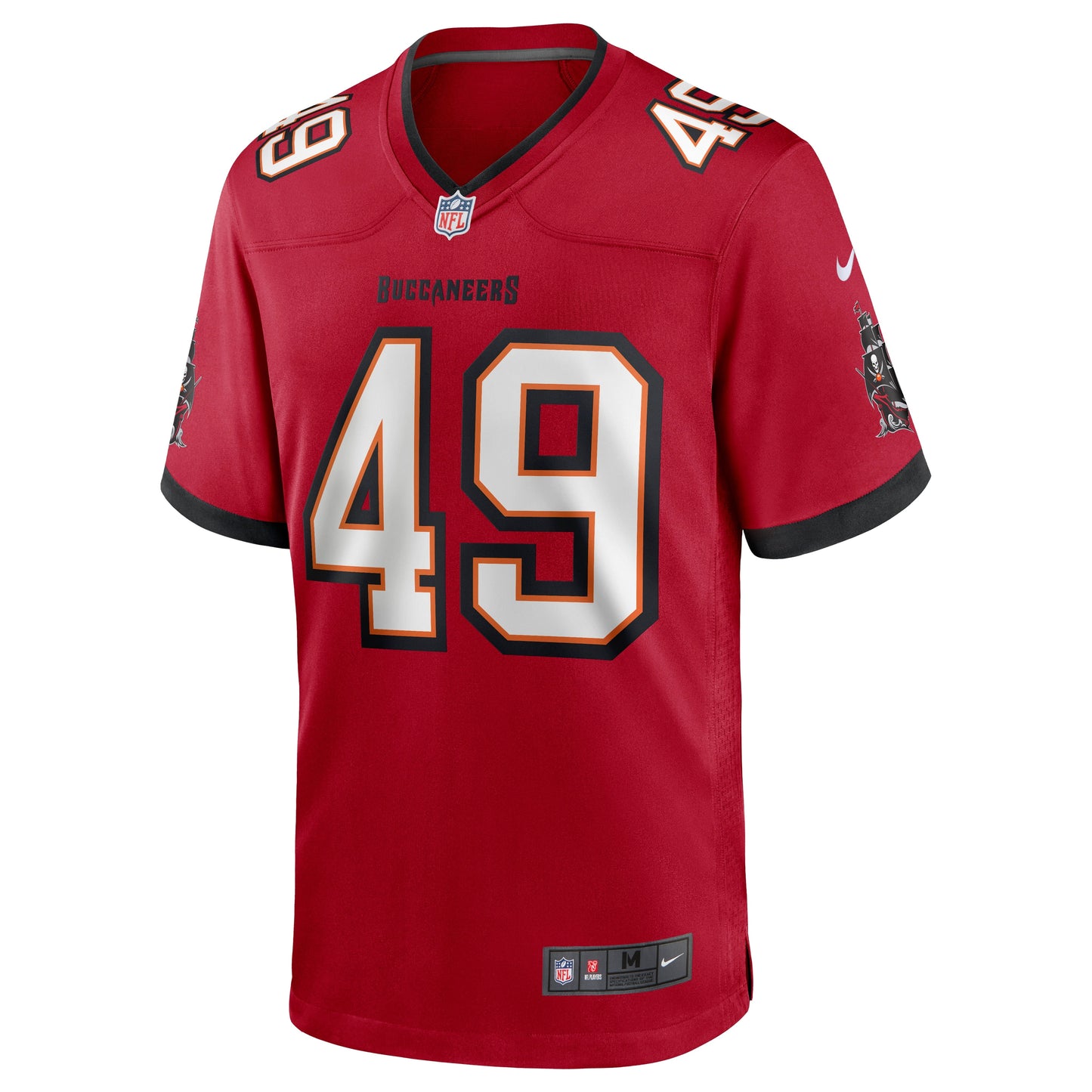Tampa Bay Buccaneers Cam Gill NFL jersey front view
