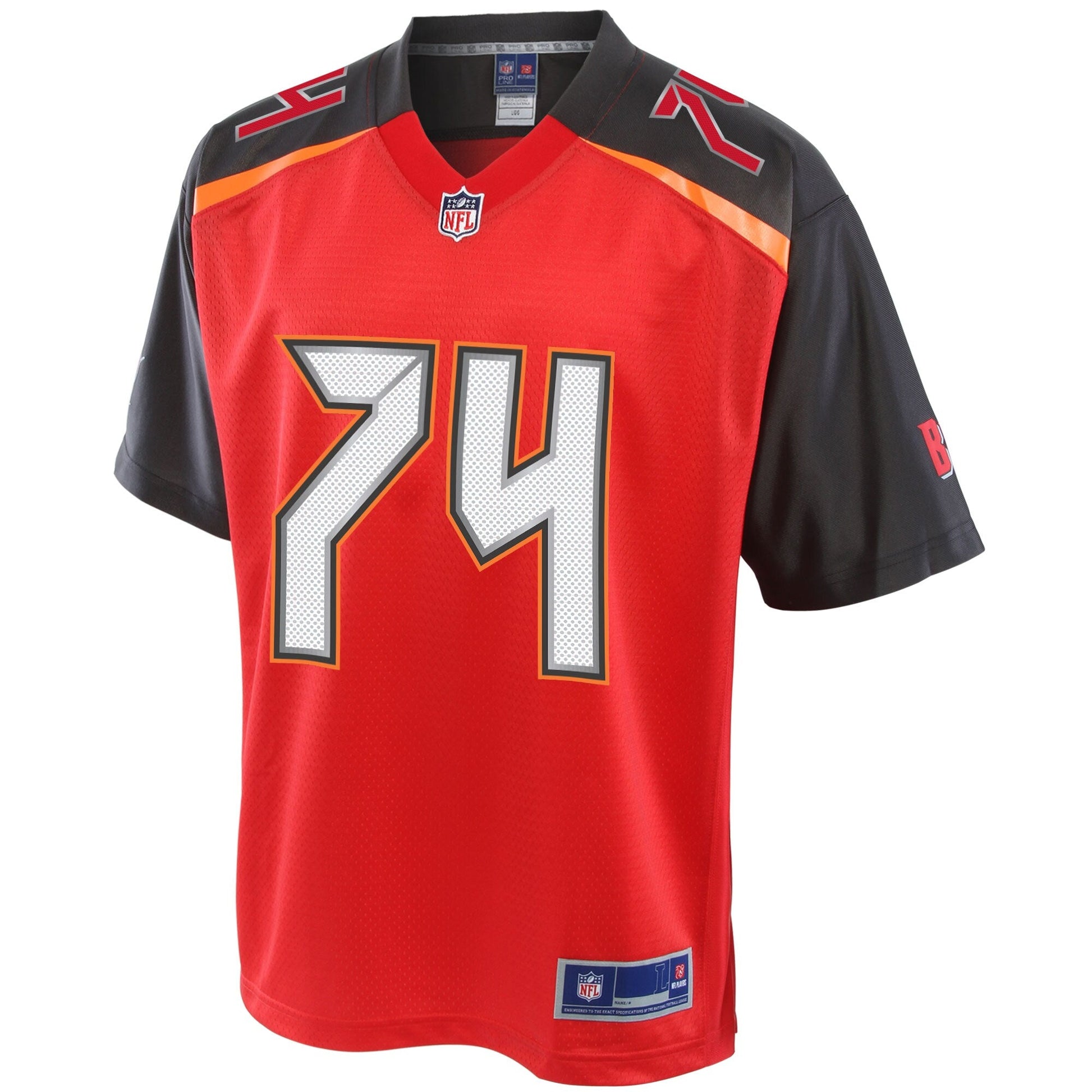 Tampa Bay Buccaneers Ali Marpet Big Tall NFL jersey front view