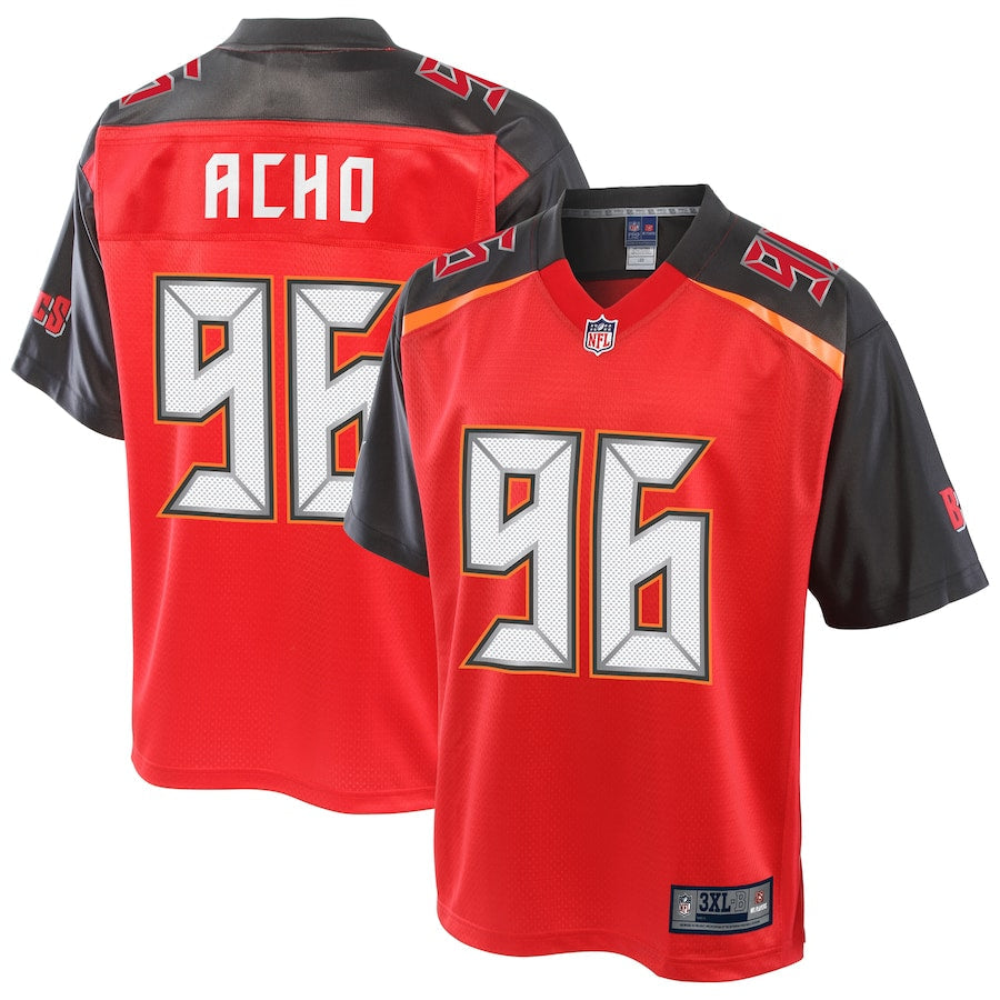 Tampa Bay Buccaneers Sam Acho Big Tall NFL jersey front view