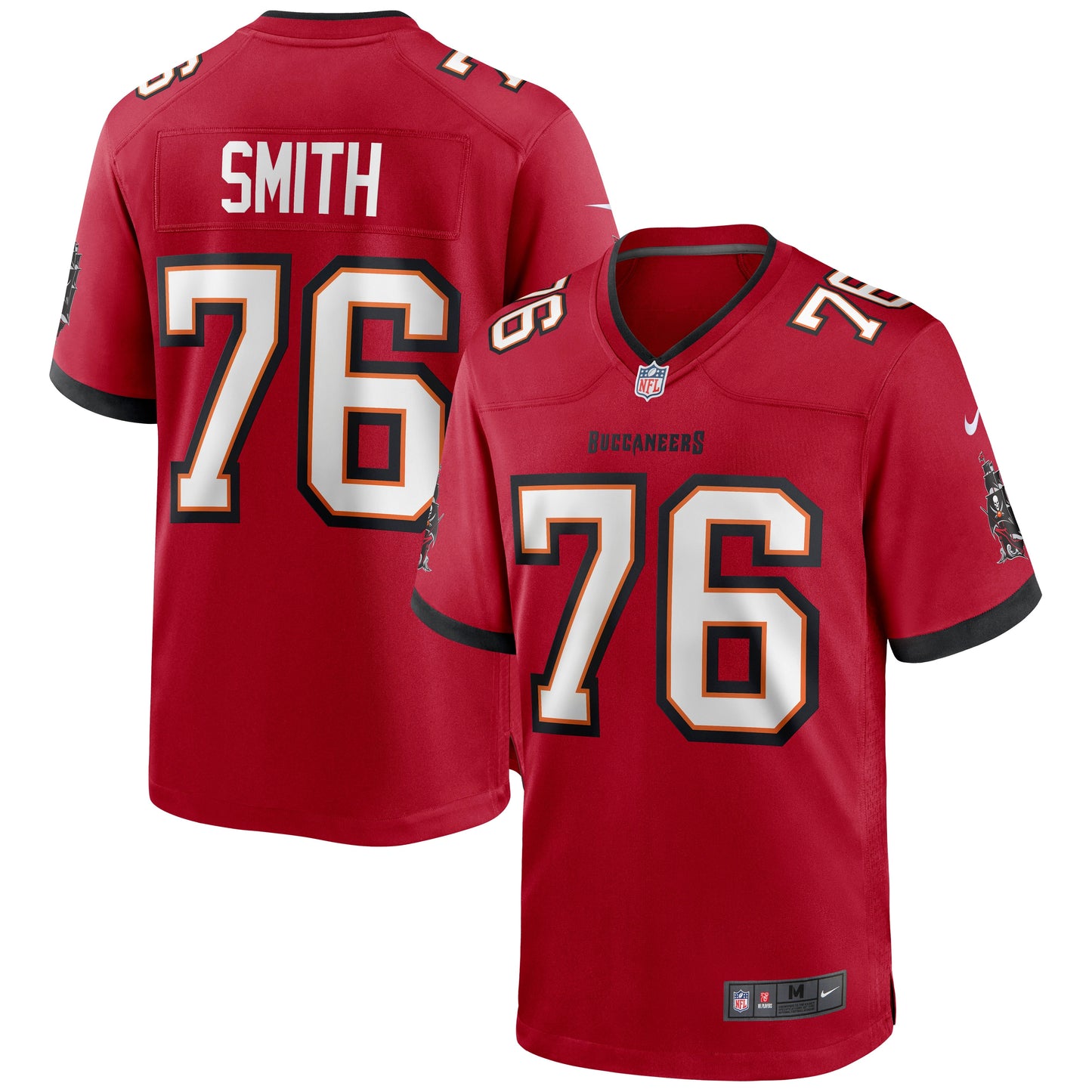 Tampa Bay Buccaneers Donovan Smith NFL jersey front view