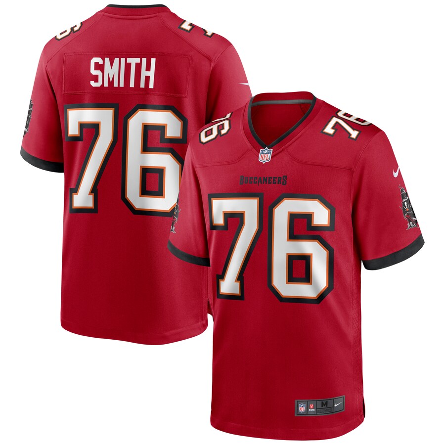 Tampa Bay Buccaneers Donovan Smith NFL jersey front view
