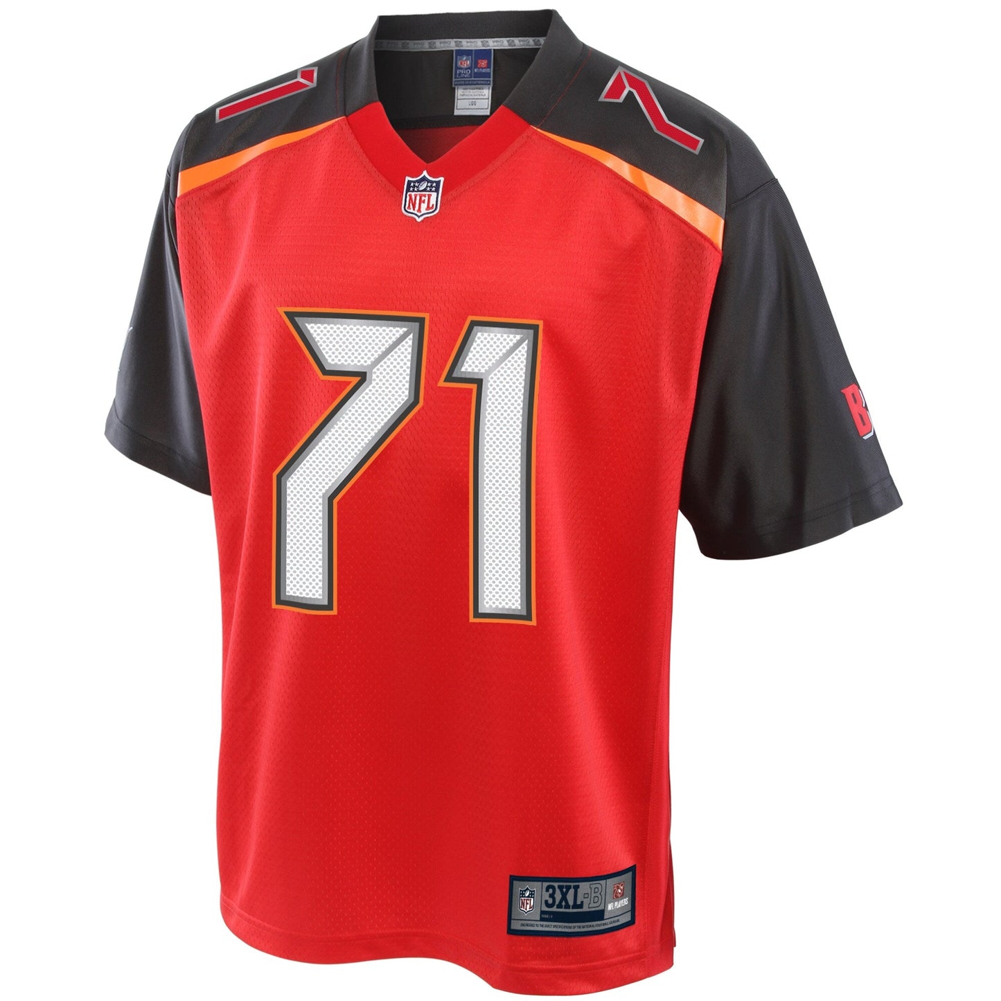 Tampa Bay Buccaneers Earl Watford Big Tall NFL jersey front view