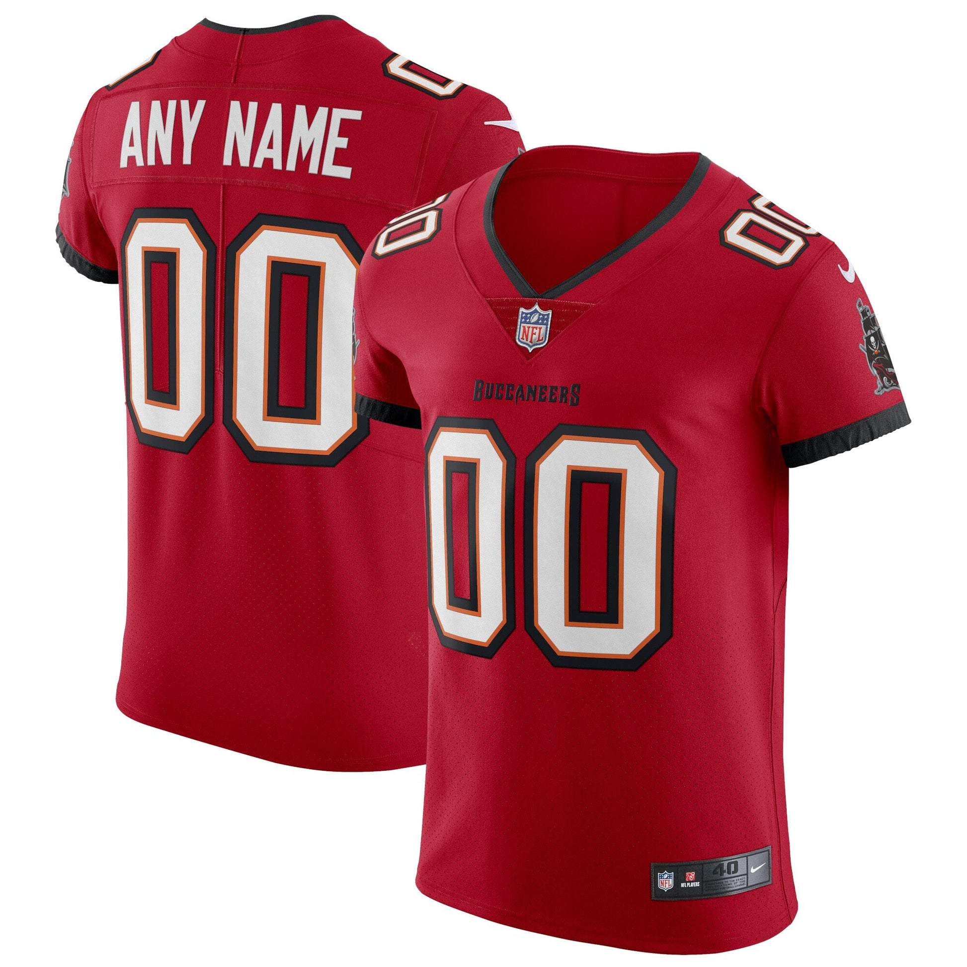Tampa Bay Buccaneers NFL jersey front view