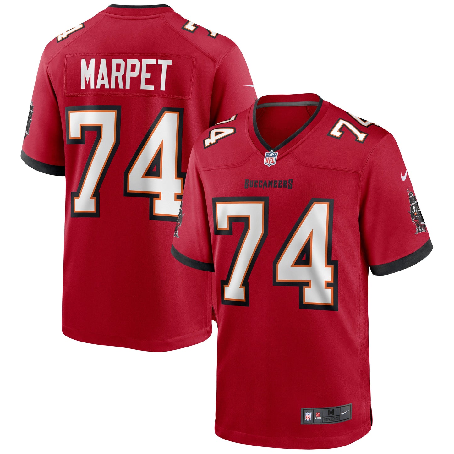 Tampa Bay Buccaneers Ali Marpet NFL jersey front view