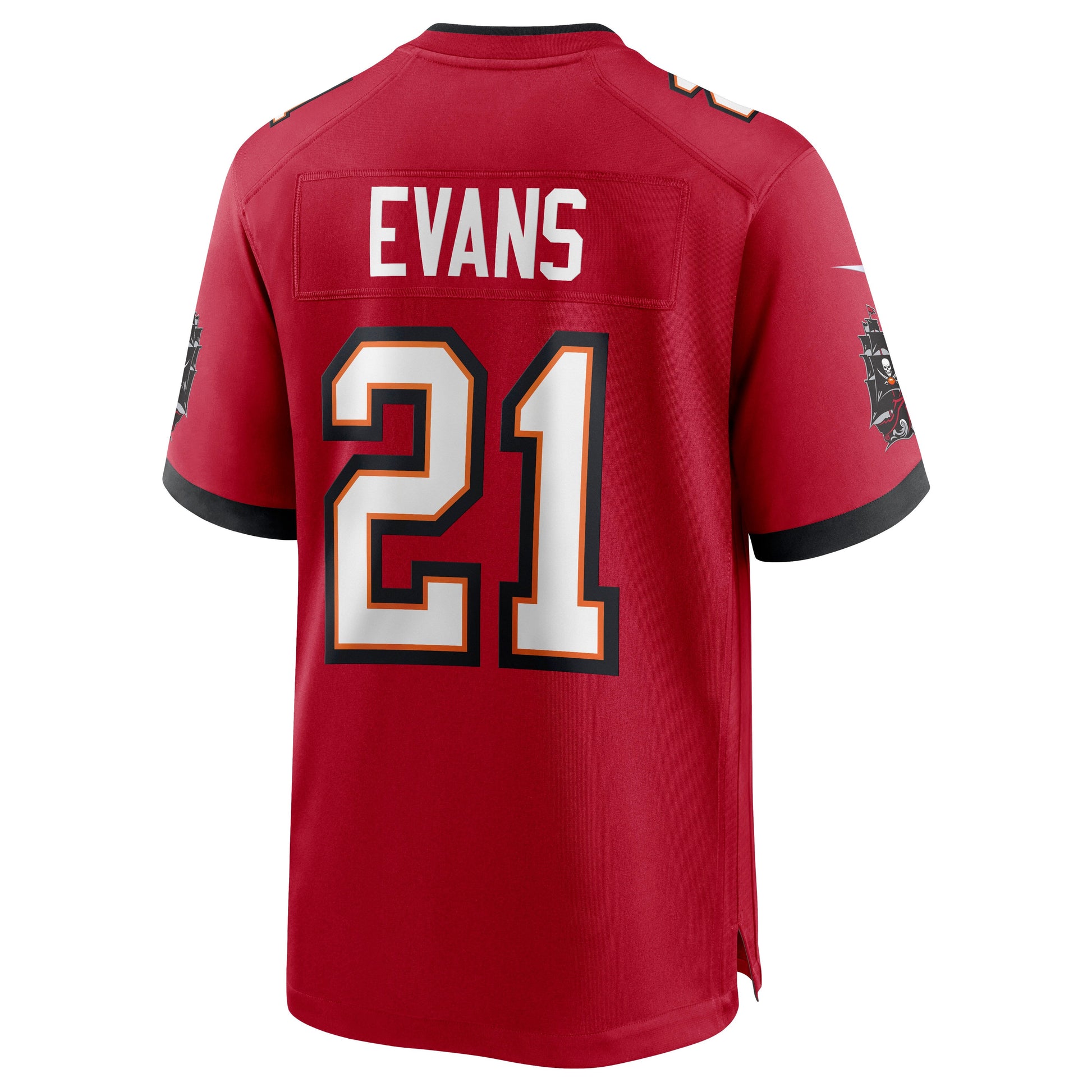 Tampa Bay Buccaneers Justin Evans NFL jersey front view